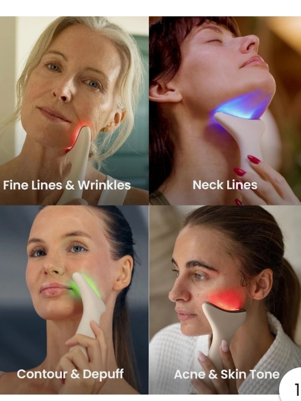 NWT Revo Genie For Facial & Neck Tightening, Brightening, Soothing - Picture 3 of 11
